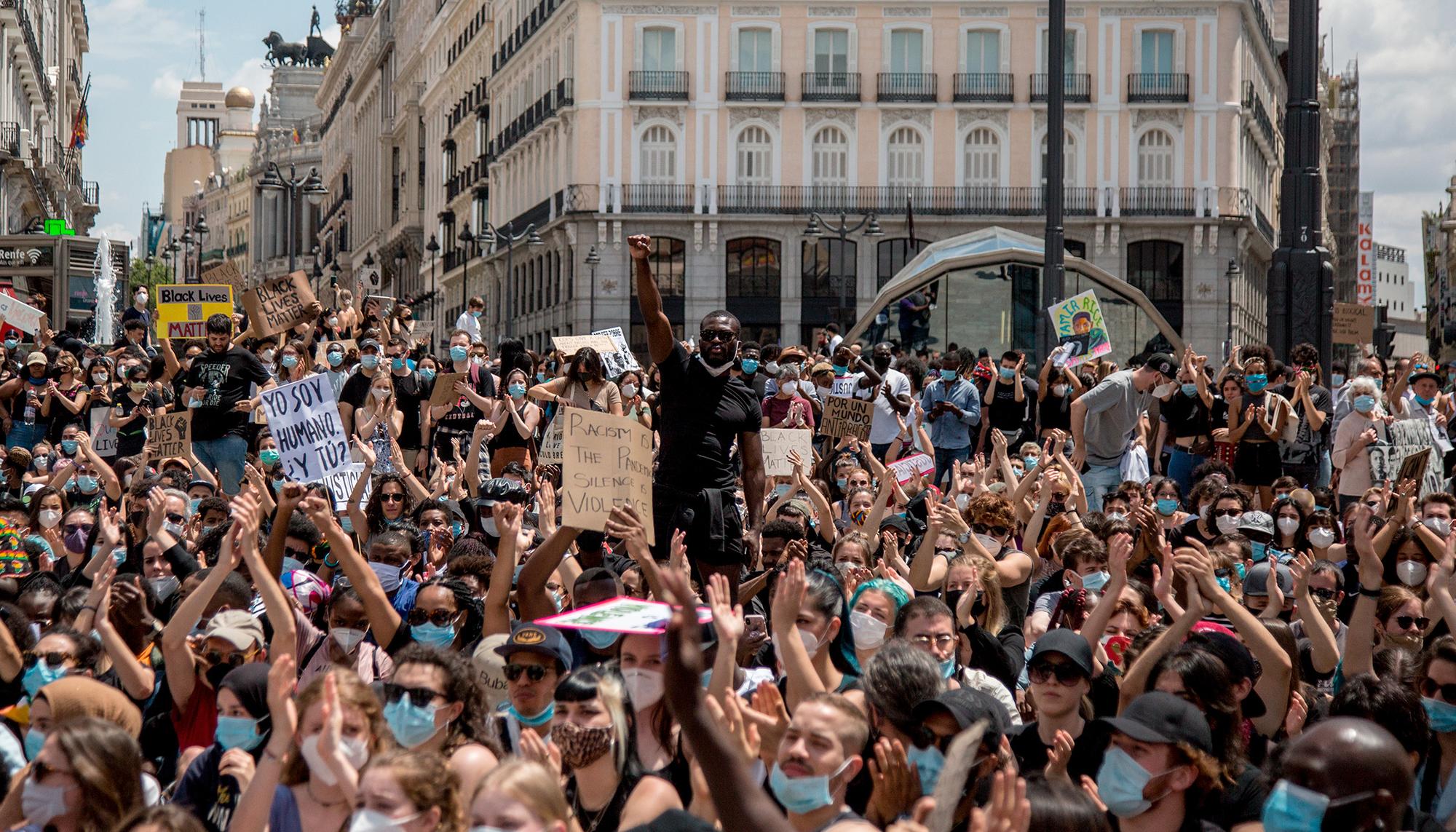 #BlackLivesMatter Madrid 99